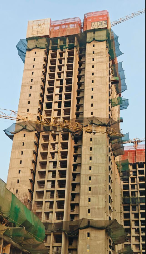 25 hourlife tower b1 Construction Status Dec 24