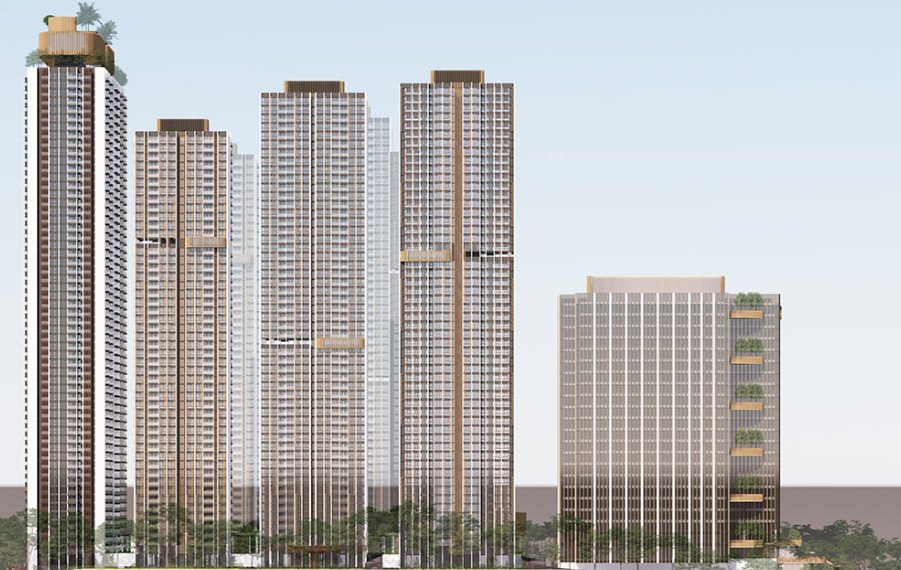 25 hourlife tower b1 Elevation