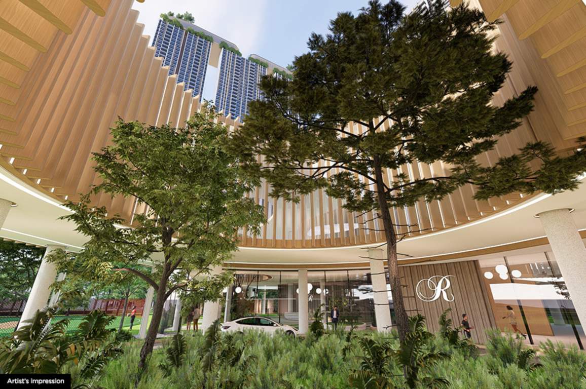 25 hourlife tower b1 Landscape Garden and Tree Planting