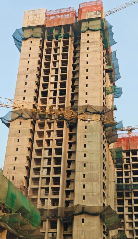  25 hourlife tower c1 Construction Status Dec 24