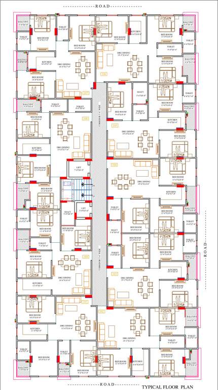  balaji heights i Block   1 Cluster Plan