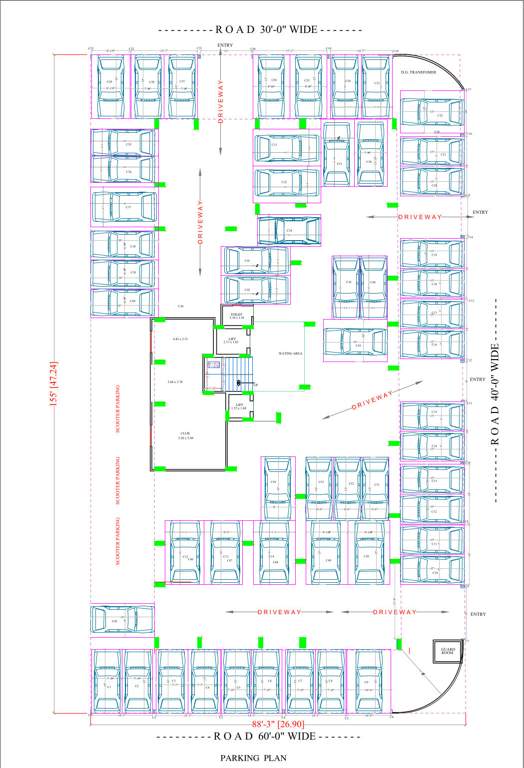  balaji heights i Block   1 Cluster Plan