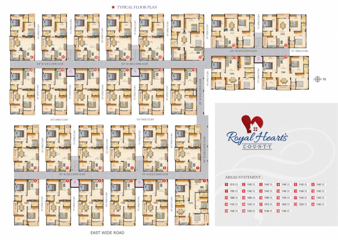  county Royal Heart S County Cluster Plan