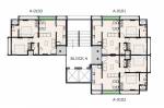  prime Block A Cluster Plan from 1st to 7th Floor