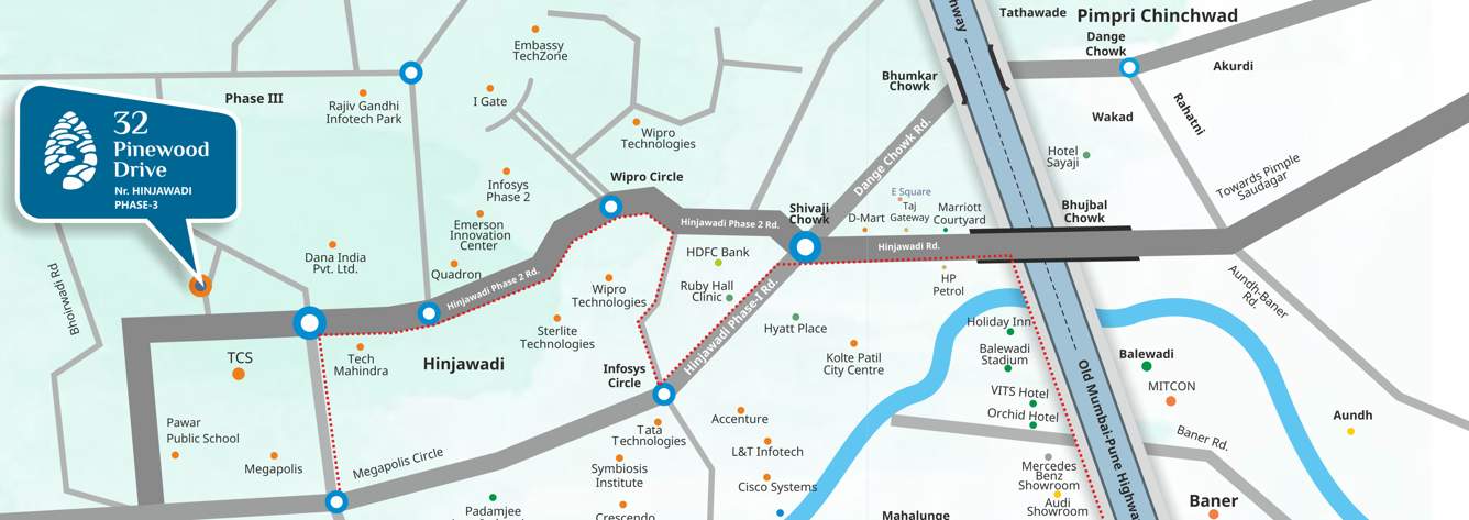  32 pinewood drive Location Plan
