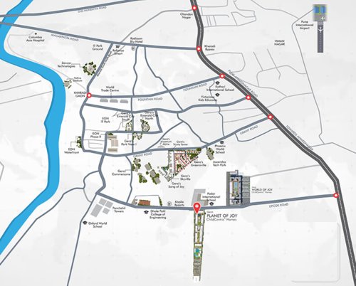  planet-of-joy-project-iii Location Plan