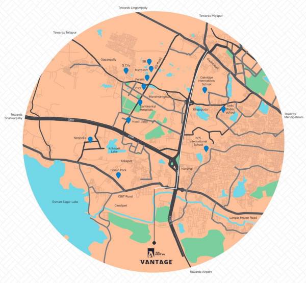  vantage Location Plan