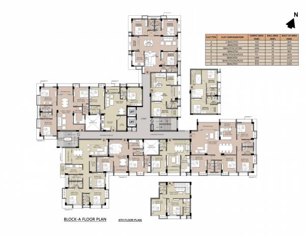  chitrakatha Tower 1 Cluster Plan