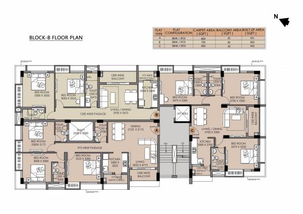  chitrakatha Tower 2 Cluster Plan