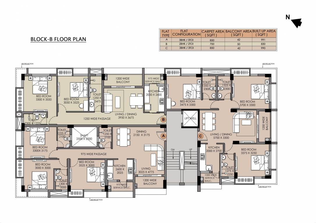 chitrakatha Tower 2 Cluster Plan