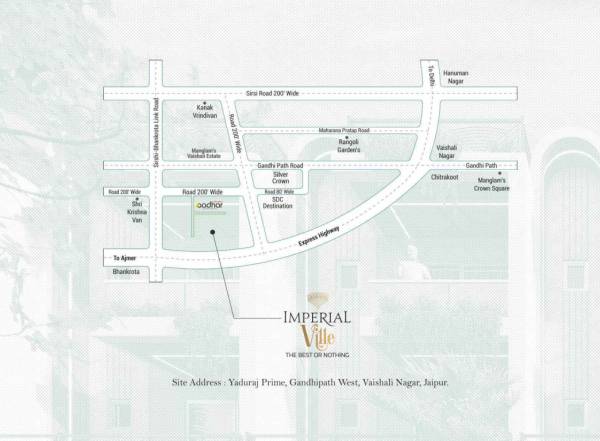  imperial-ville Location Plan
