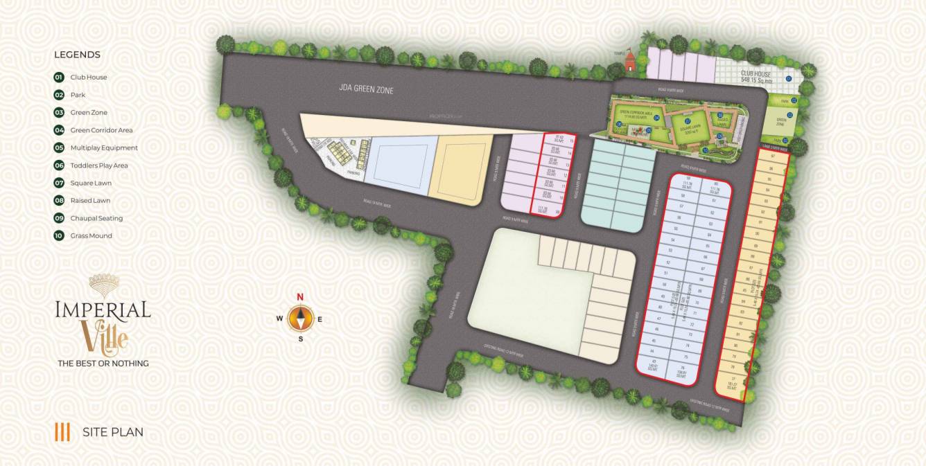  imperial ville Master Plan