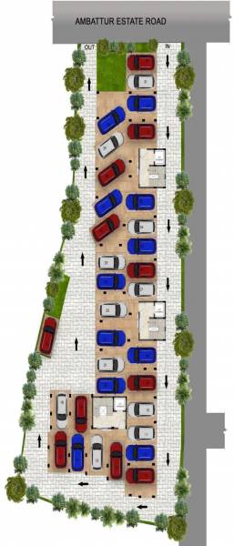  emerald Emerald Anna Nagar Cluster Plan For Ground Floor