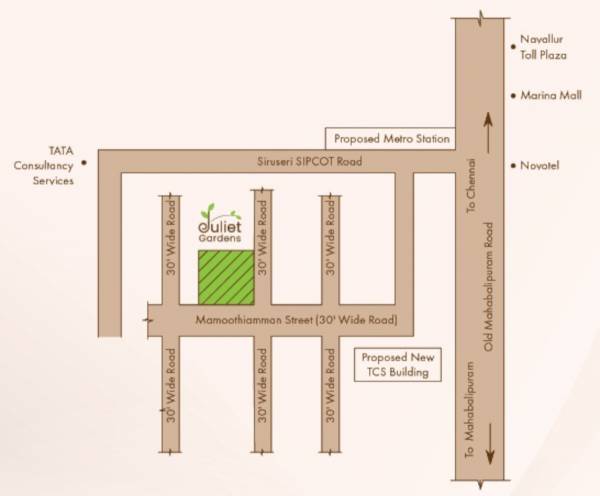  juliet-gardens Location Plan