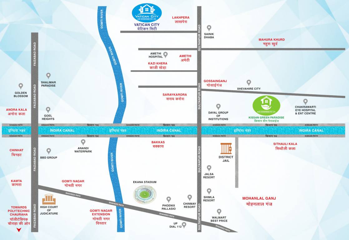  vatican city phase 2 Location Plan