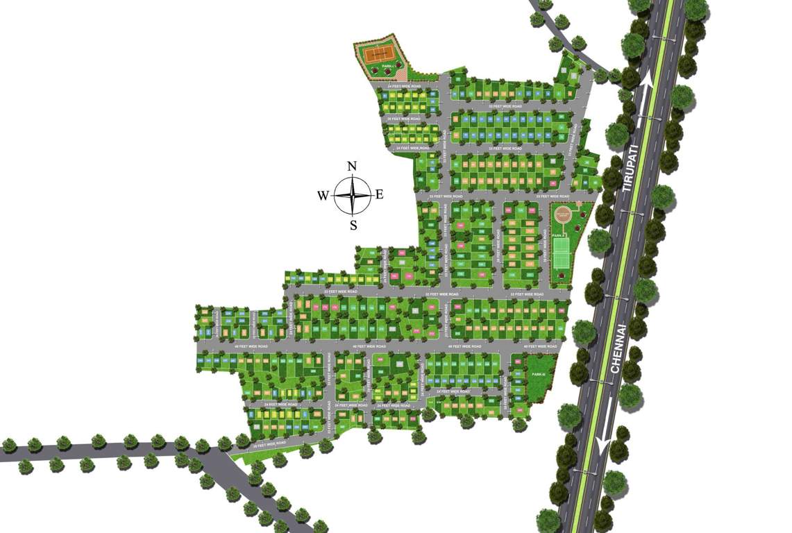  orchid greens Master Plan