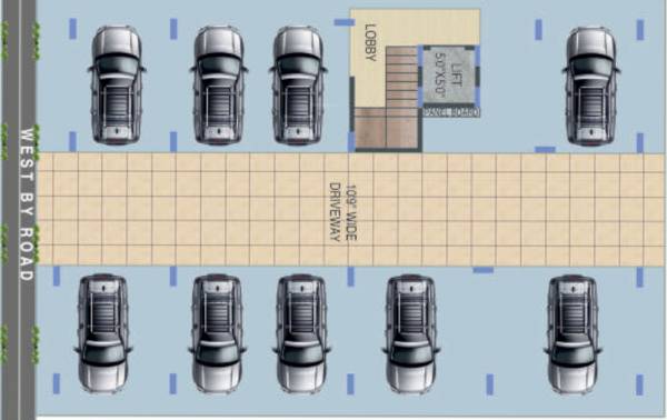  durgadevi-enclave Durgadevi Enclave Ground Cluster Plan