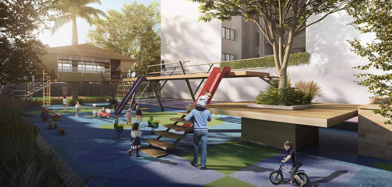  high garden Children's play area