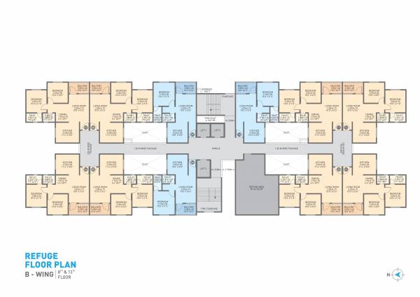  urban-homes Wing B Cluster Plan