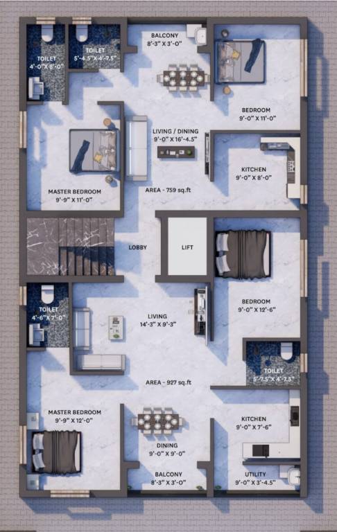  homes Jayam Homes Cluster Plan
