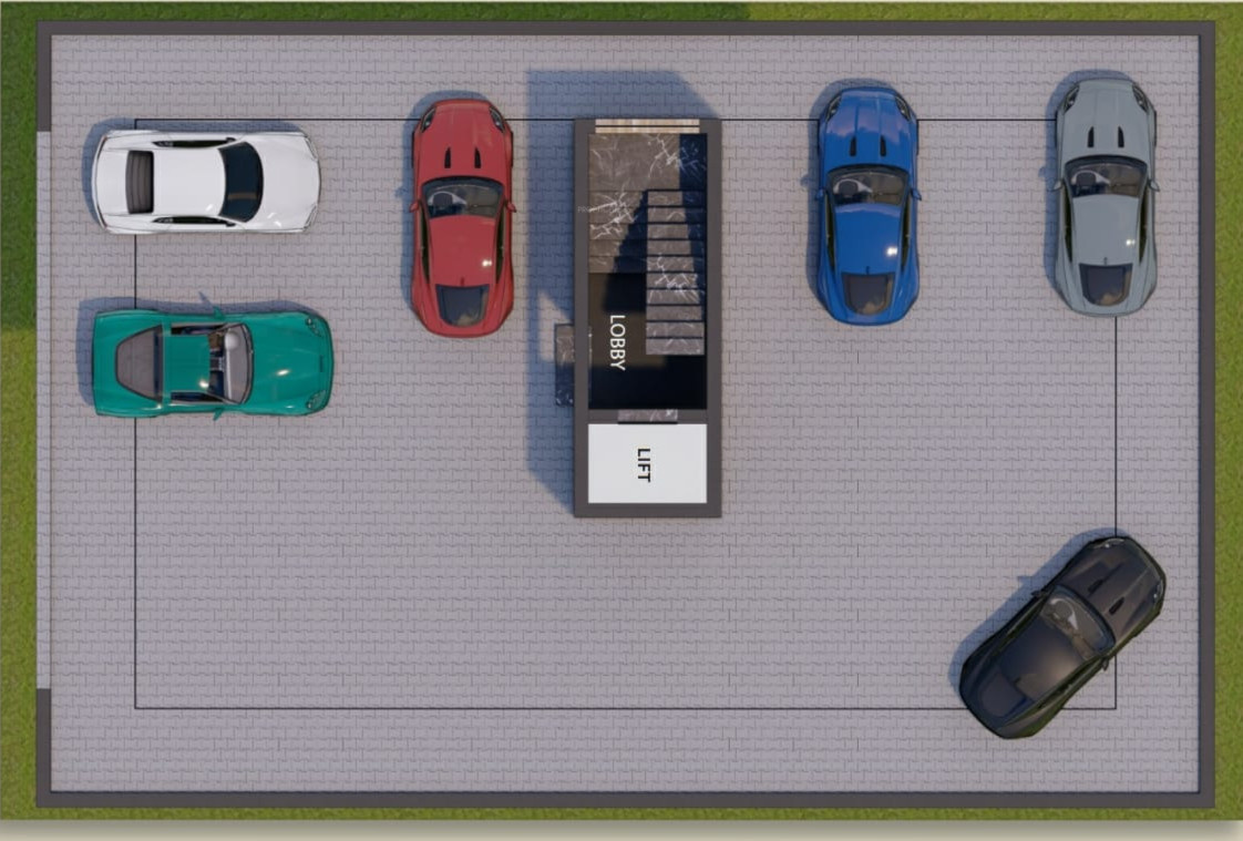  homes Jayam Homes Ground Cluster Plan for ground Floor