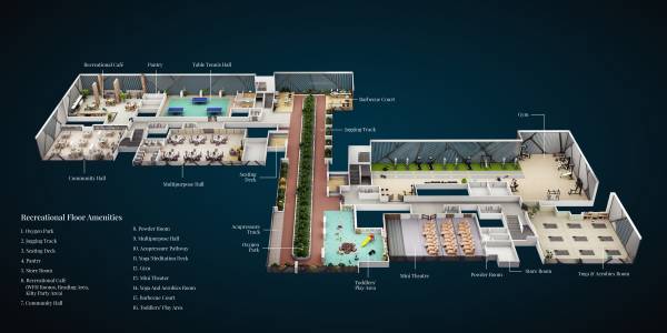  tamara-uprise Building 2 Cluster Plan