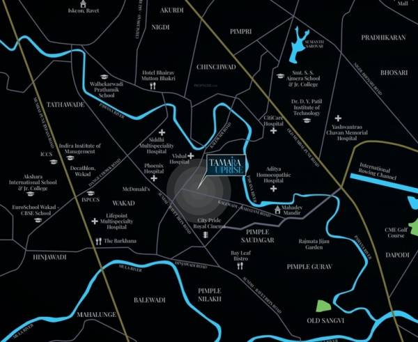  tamara-uprise Location Plan