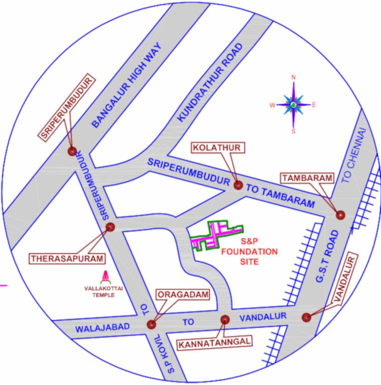  sai elegance Location Plan