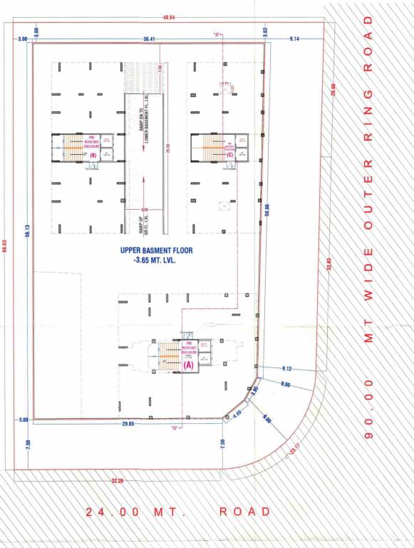  shivant icon A, B, C Upper Basement Cluster Plan