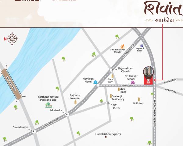  shivant-icon Location Plan