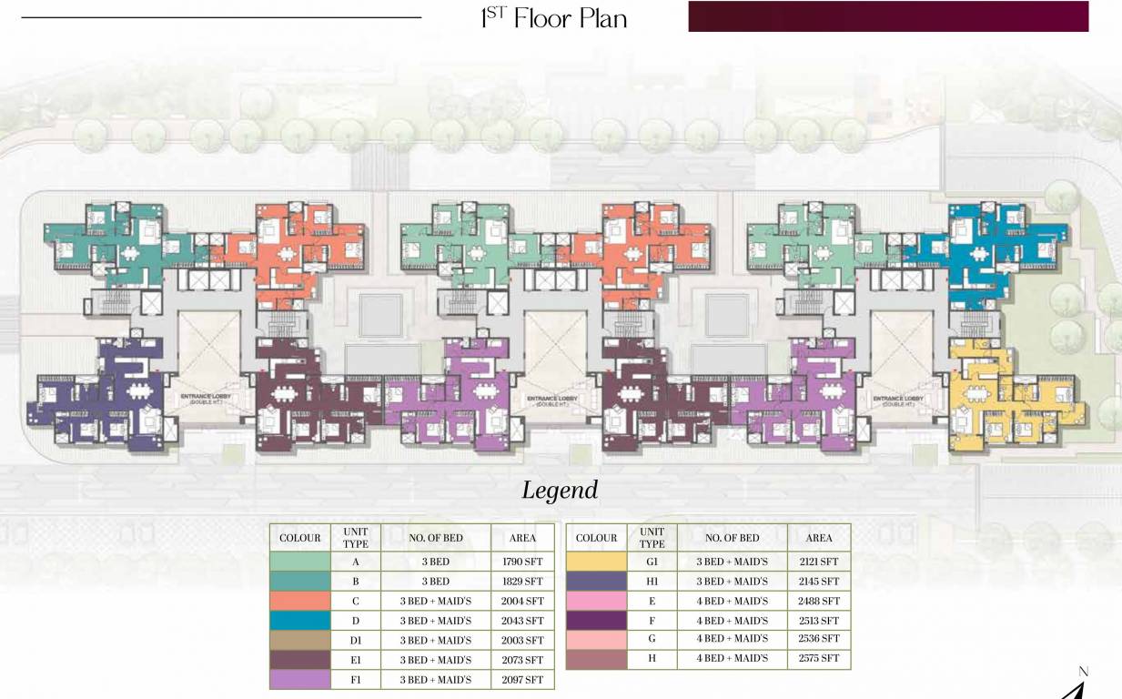 elm park Cluster Plan