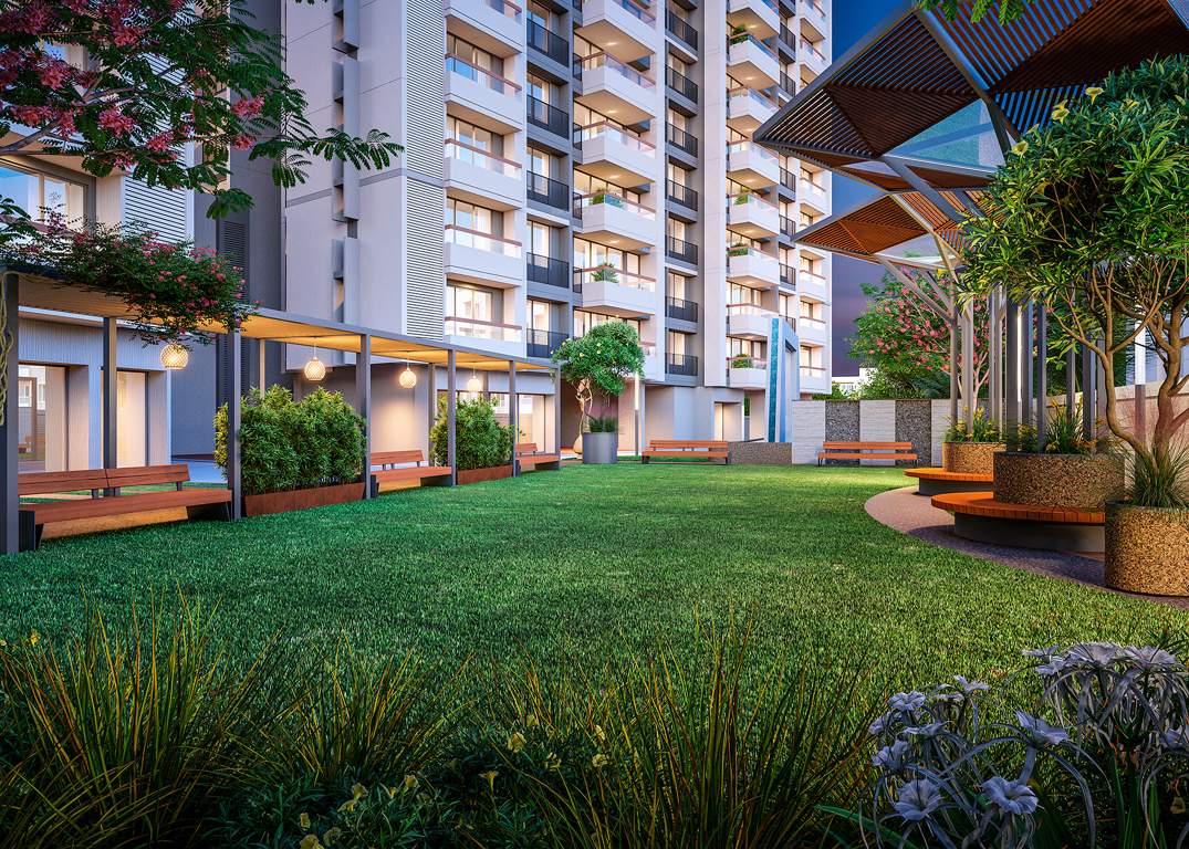  central business district Landscape Garden and Tree Planting