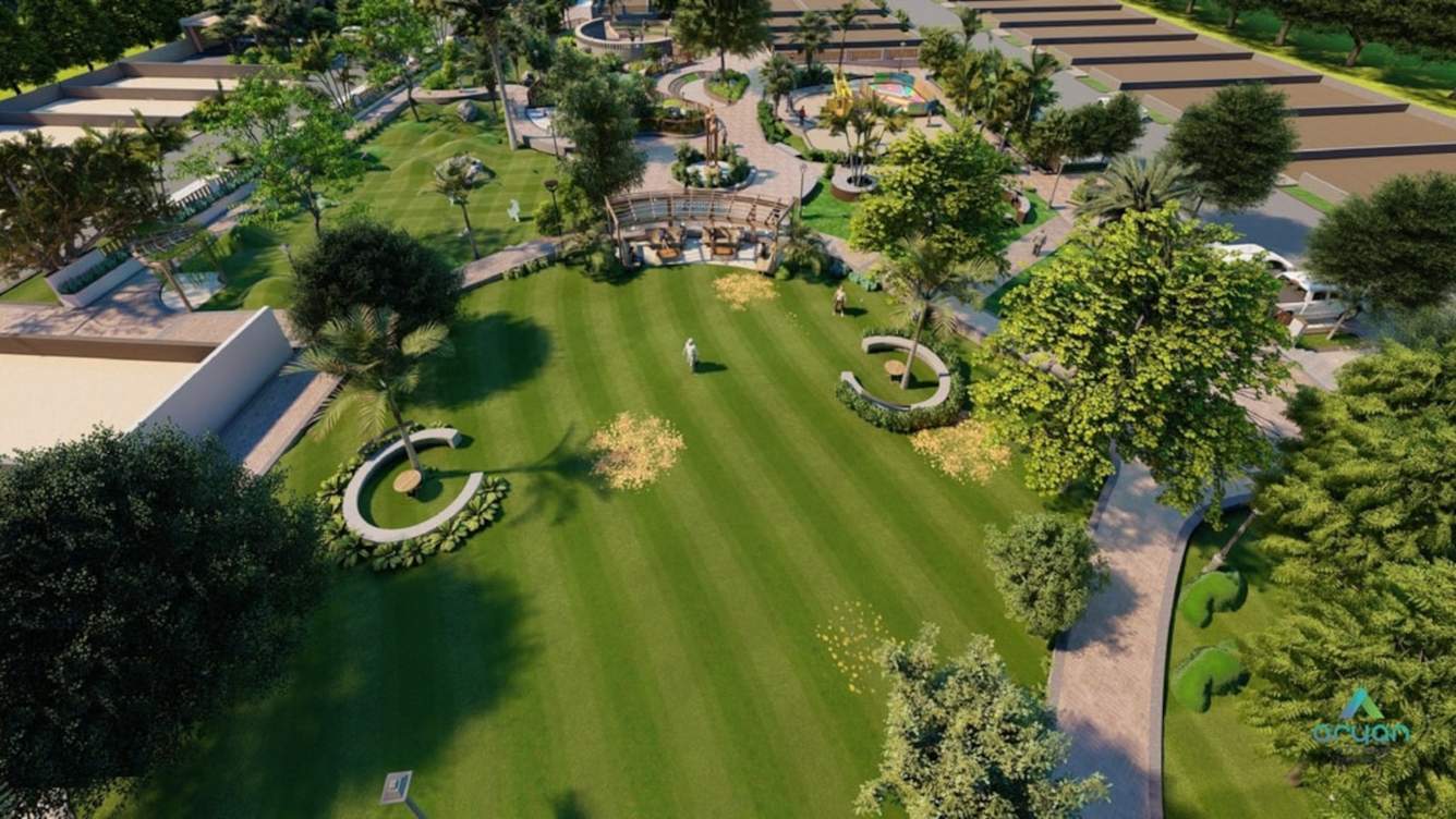  yaduraj oxygen acres phase ii Landscape Garden and Tree Planting