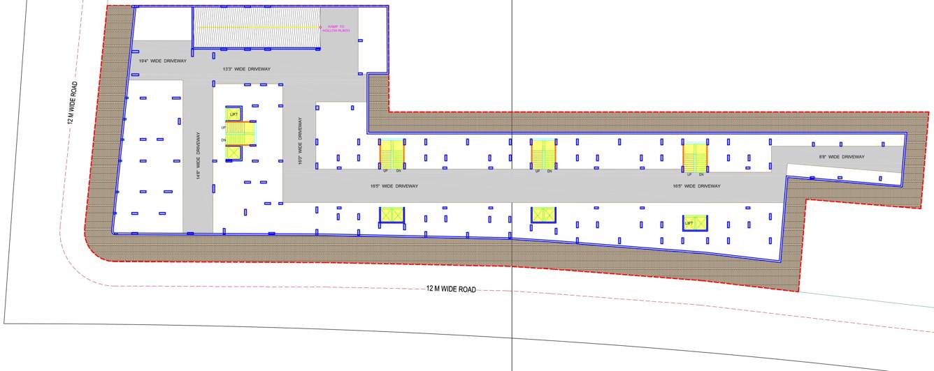  orchid A, B, C, D Basement Cluster Plan