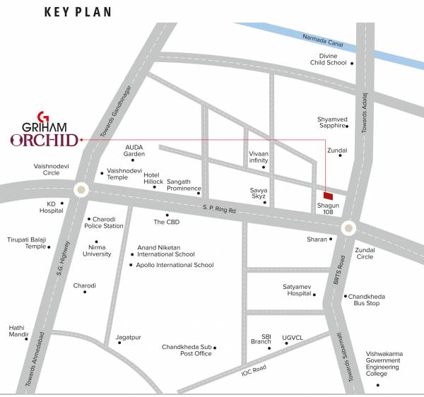  orchid Location Plan