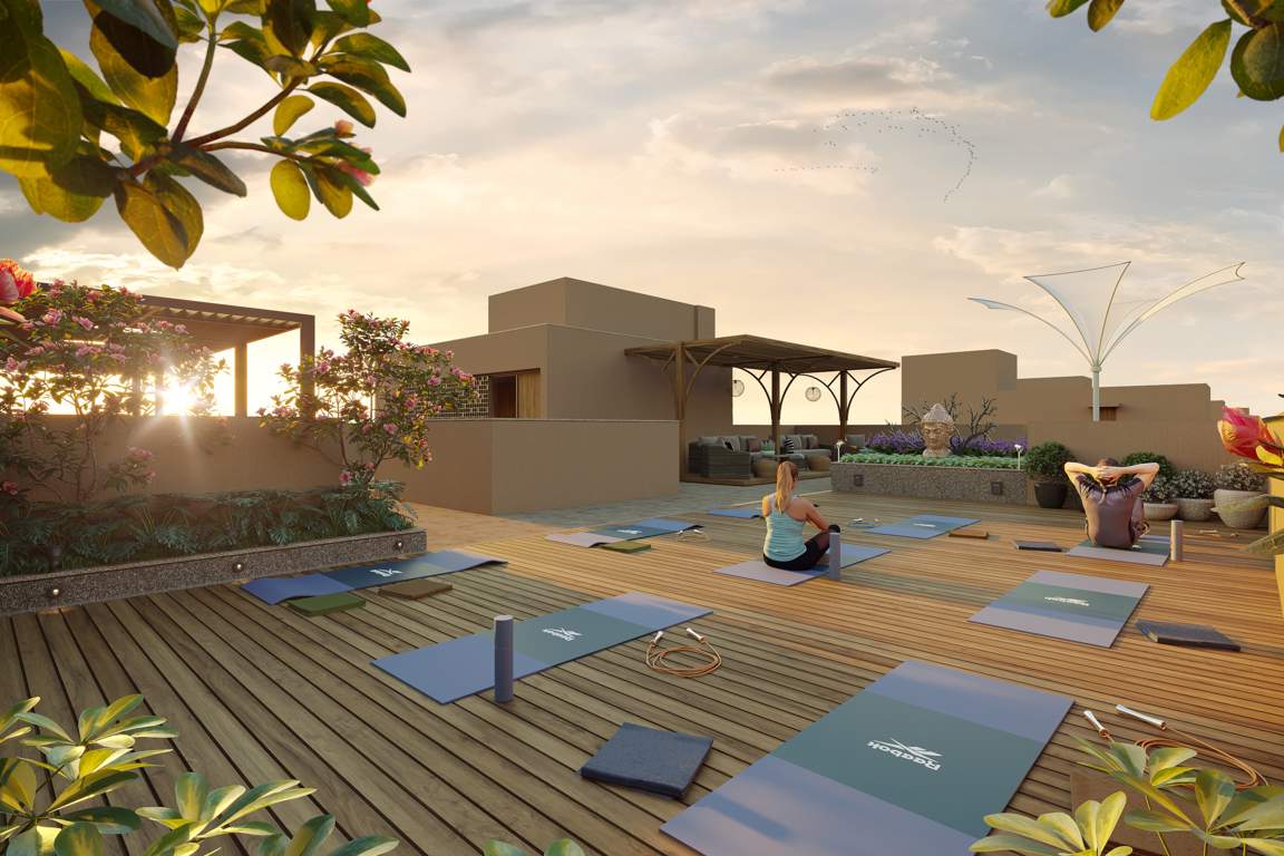  orchid Yoga/Meditation Area