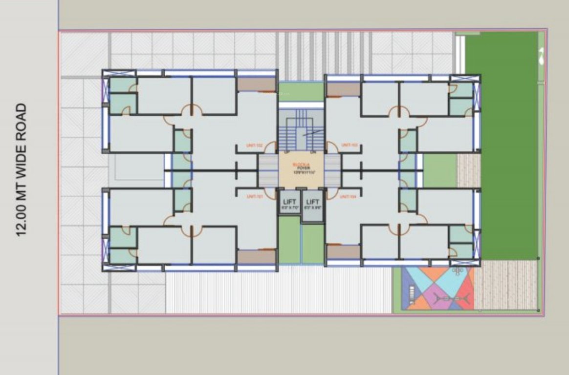  28 ivy 28 Ivy Cluster Plan for 1st Floor
