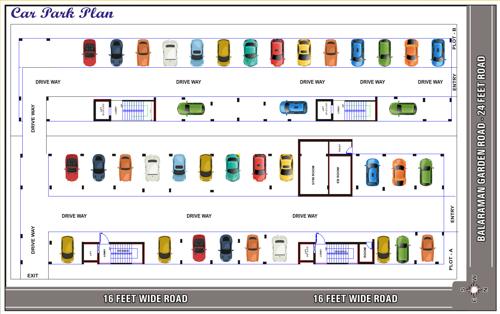  paripoorna Eeshanis Paripoorna Cluster Plan For Ground Floor