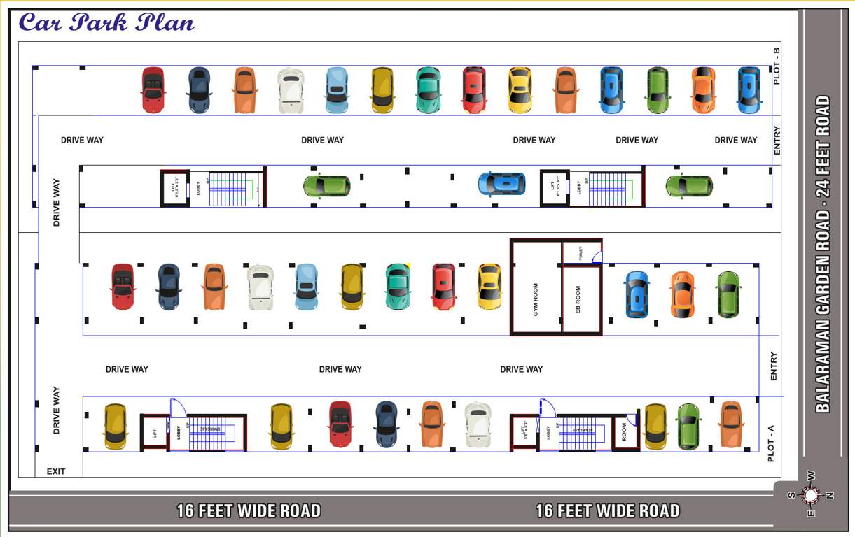  paripoorna Eeshanis Paripoorna Cluster Plan For Ground Floor