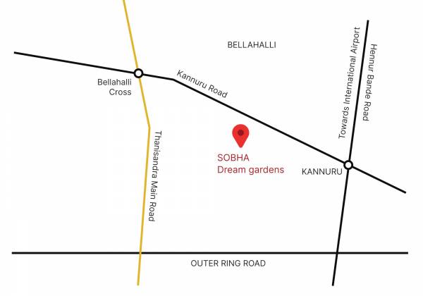 Location Plan dream-gardens-phase-3-wing-3-and-4 Location Plan