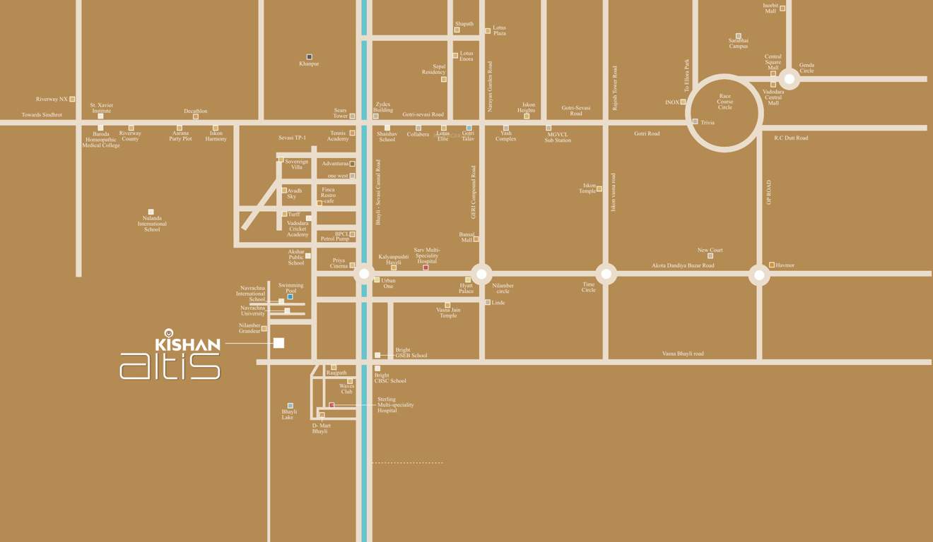  kishan altis Location Plan