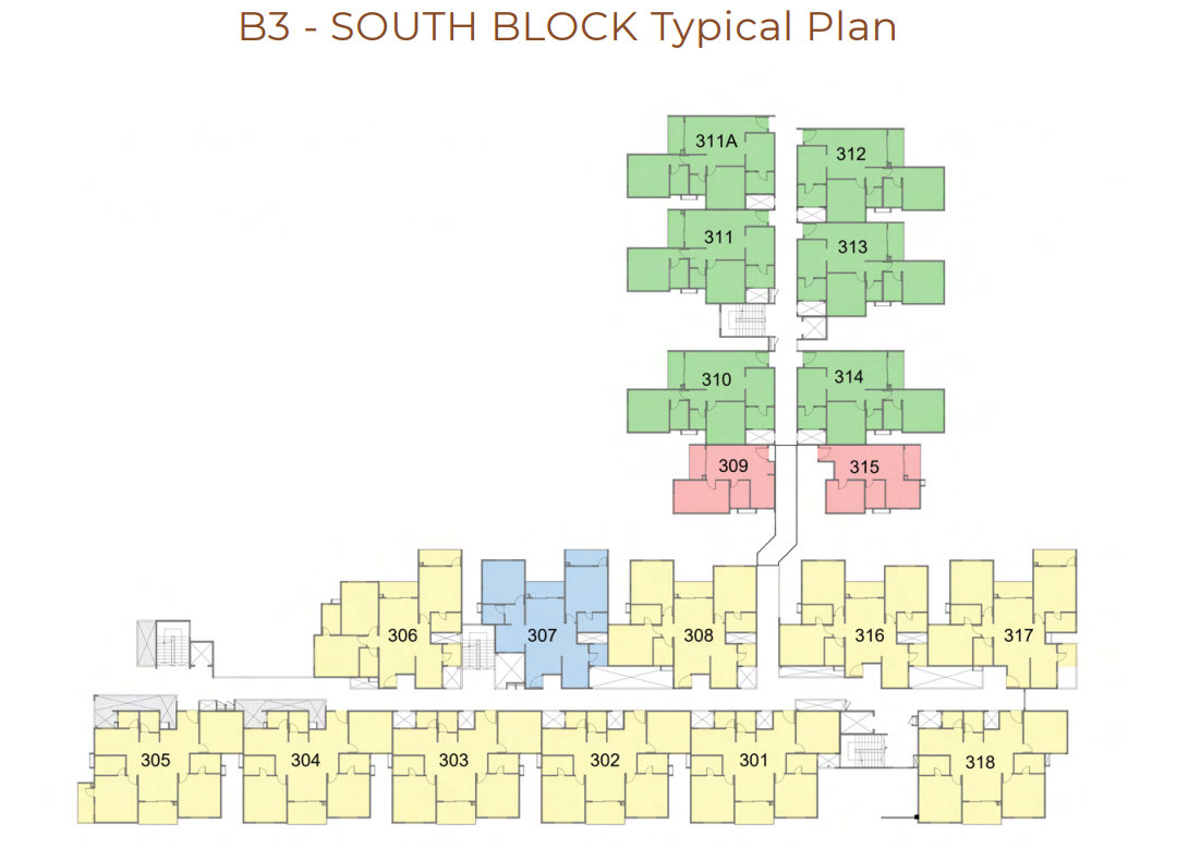  meraki B3 South Cluster Plan for Typical Floor