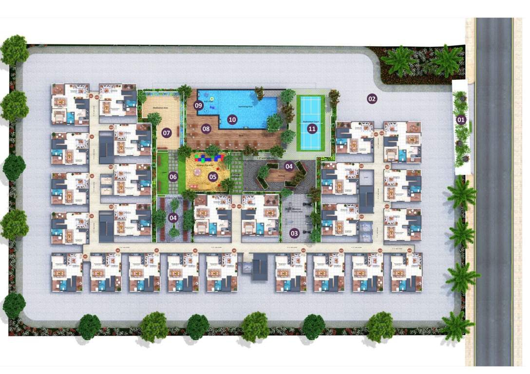  aadya heights Master Plan
