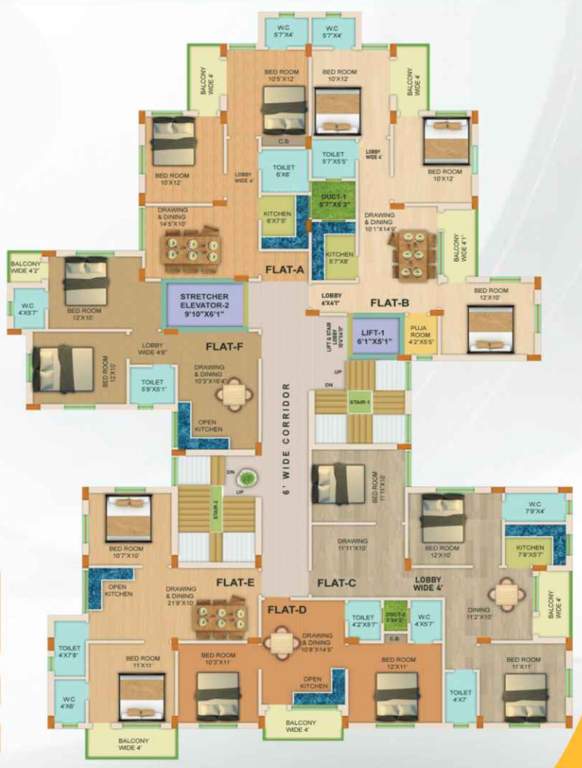  bankura new township Block 1 Cluster Plan