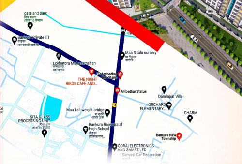  bankura-new-township Location Plan