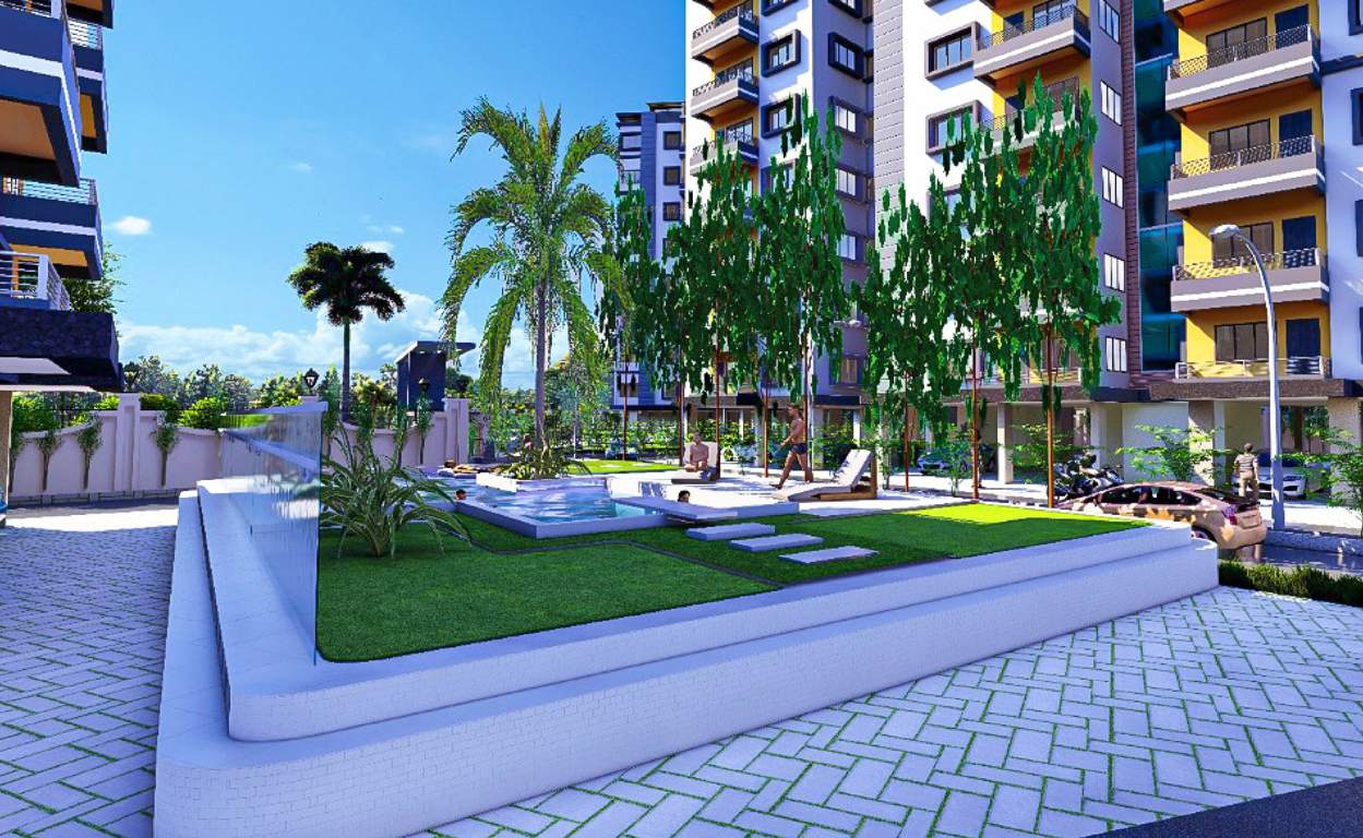  new township Landscape Garden and Tree Planting