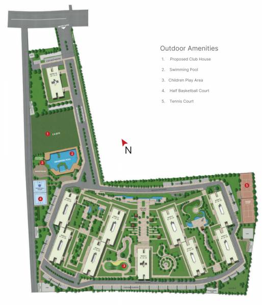 Master Plan dream-gardens-phase-4-wing-1-and-2 Master Plan
