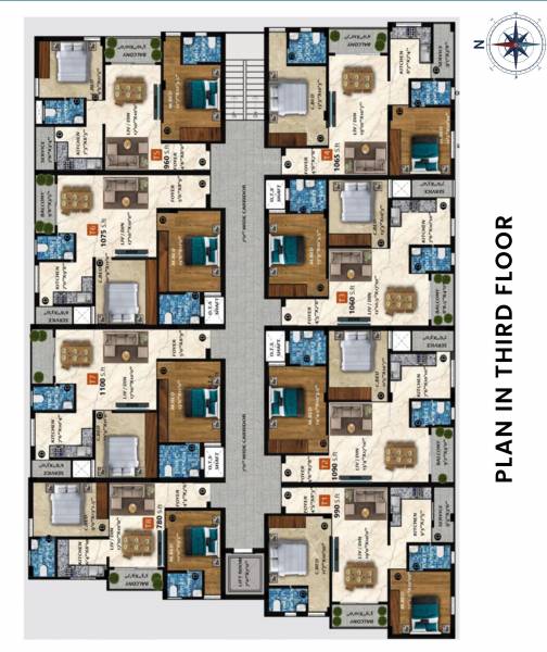  vision Building A Cluster Plan for 3rd Floor