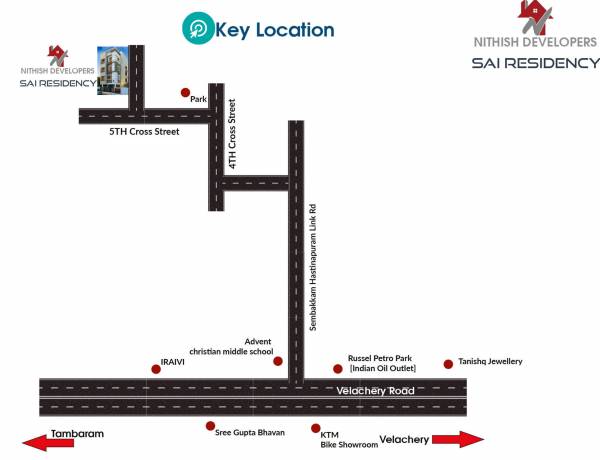  sai-resedency Location Plan