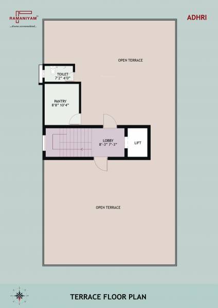  adhri Ramaniyam Adhri Cluster Plan For Terrace